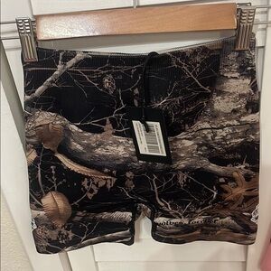 Darc Sport Brown and Black Bike Shorts